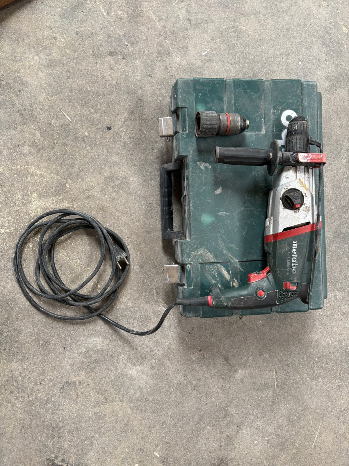 Metabo multi uhe 2250 boormachine, Ophalen of Verzenden, Zo goed als nieuw, Boormachine