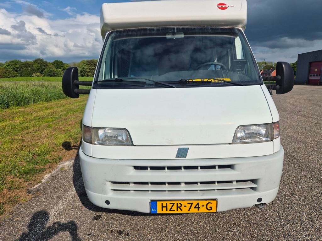 Burstner 230 Burstner T627 2.8 idTD 122pk airco,voortent,lui, Auto's, Fiat, Voorwielaandrijving, Stof, Gebruikt, Overige modellen