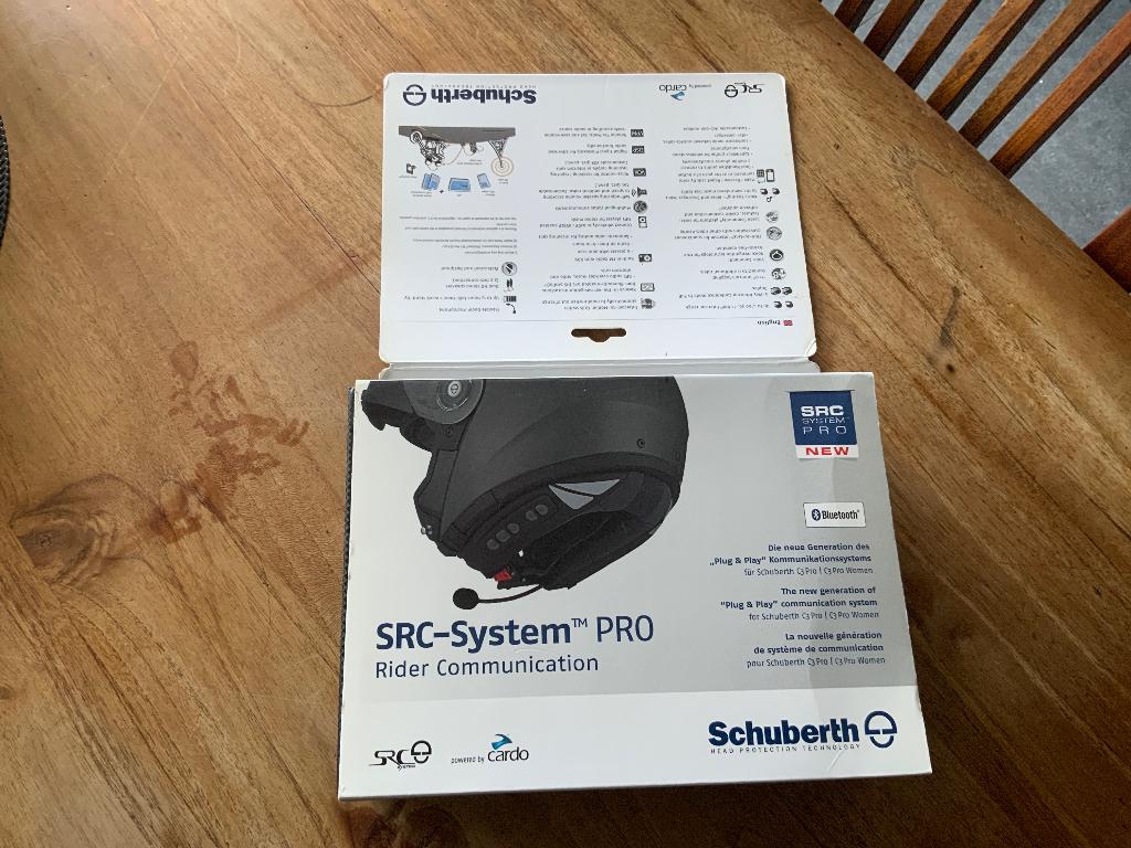Schuberth C3 PRO met Rider communicatie Pro, Motoren, Kleding | Motorhelmen, Heren, Systeemhelm, L, Overige merken, Tweedehands