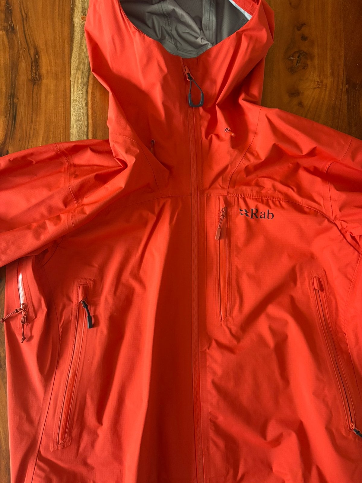 Rab Firewall mountain jacket hardshell maat L, Ophalen of Verzenden, Zo goed als nieuw