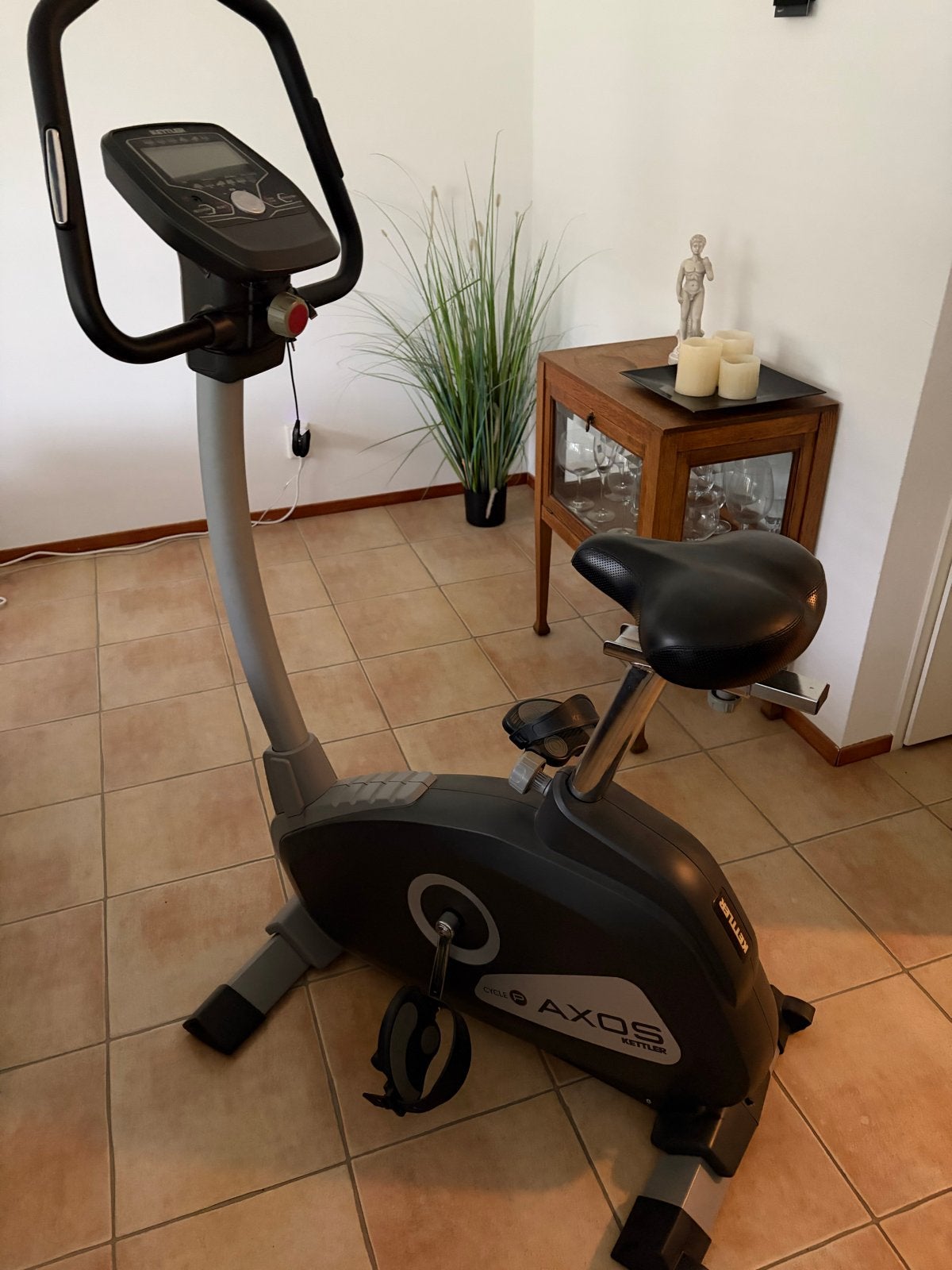 Kettler Axos Hometrainer - Zo goed als nieuw, Sport en Fitness, Ophalen, Zo goed als nieuw, Metaal, Benen