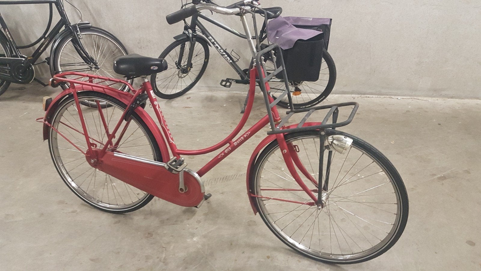 stevige 28inch Batavus Old Dutch omafiets 85€ rijd prima, Fietsen en Brommers, Ophalen, Terugtraprem, Batavus Old Dutch, 53 tot 56 cm