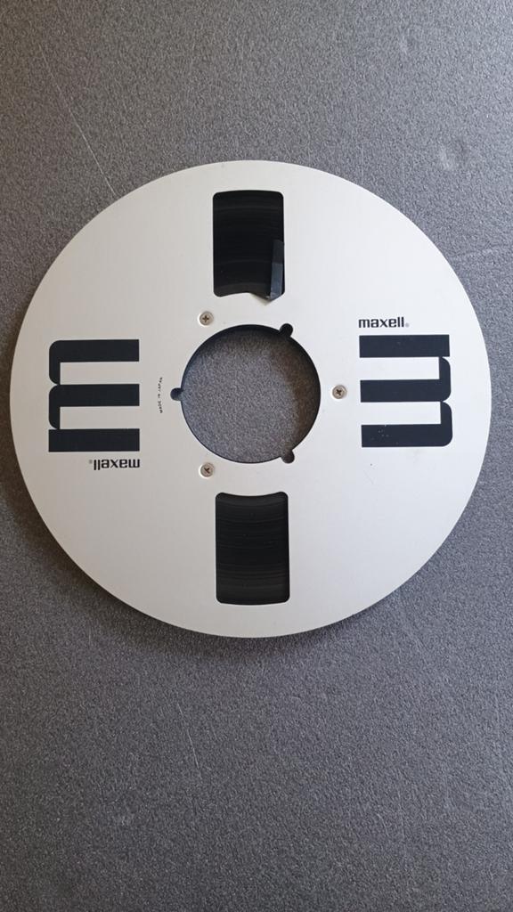 Maxell tape spoel - Vintage audio accessoire, Ophalen of Verzenden, Onderdeel, Met banden