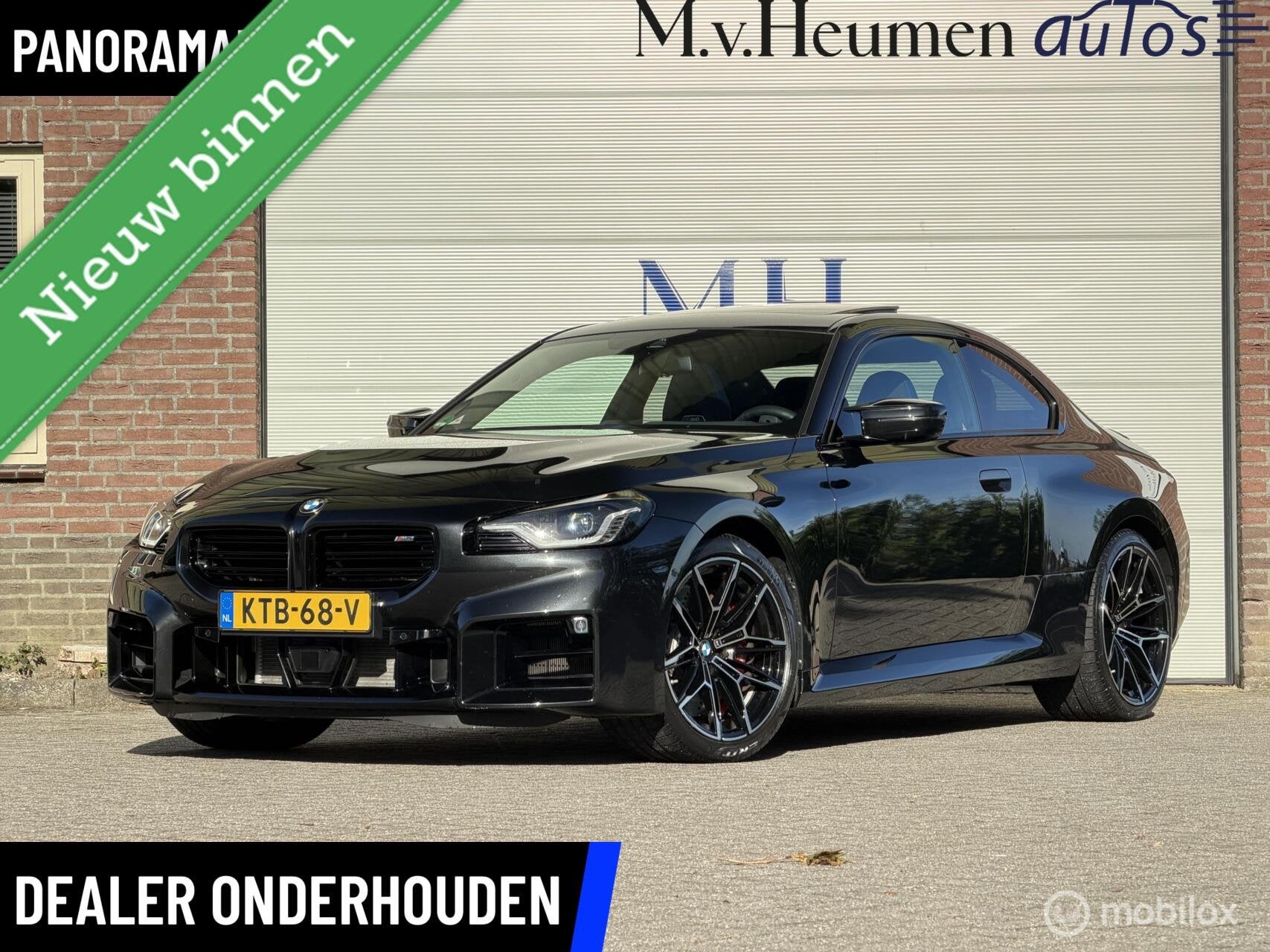 BMW 2-serie M2 BTW'er Schuif/Kanteldak Adaptive H/K Memory H, Auto's, Automaat, Dealer onderhouden, Achterwielaandrijving, Zwart