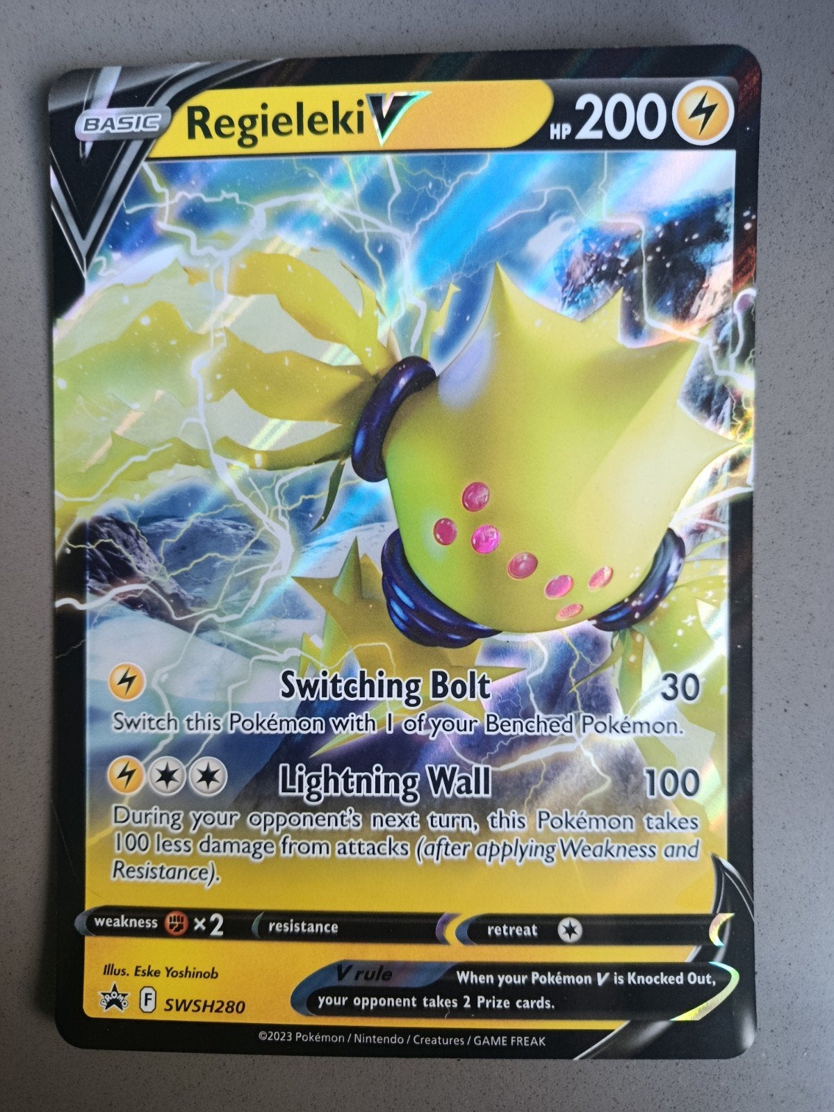 Regieleki V JUMBO card, Ophalen of Verzenden