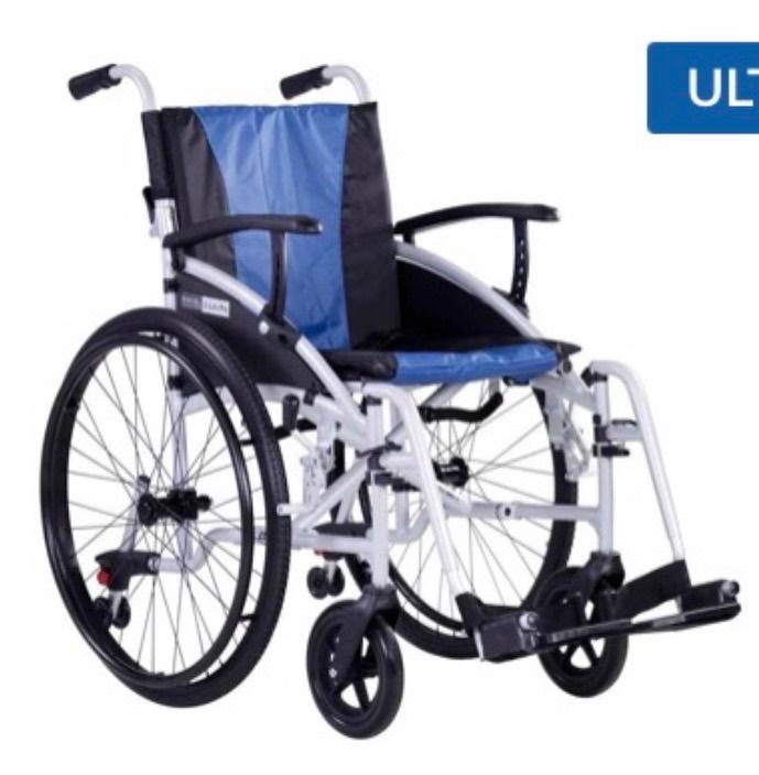 Lichtgewicht rolstoel G-Lite Pro, als nieuw!, Ophalen, Inklapbaar, Zo goed als nieuw, Duwrolstoel