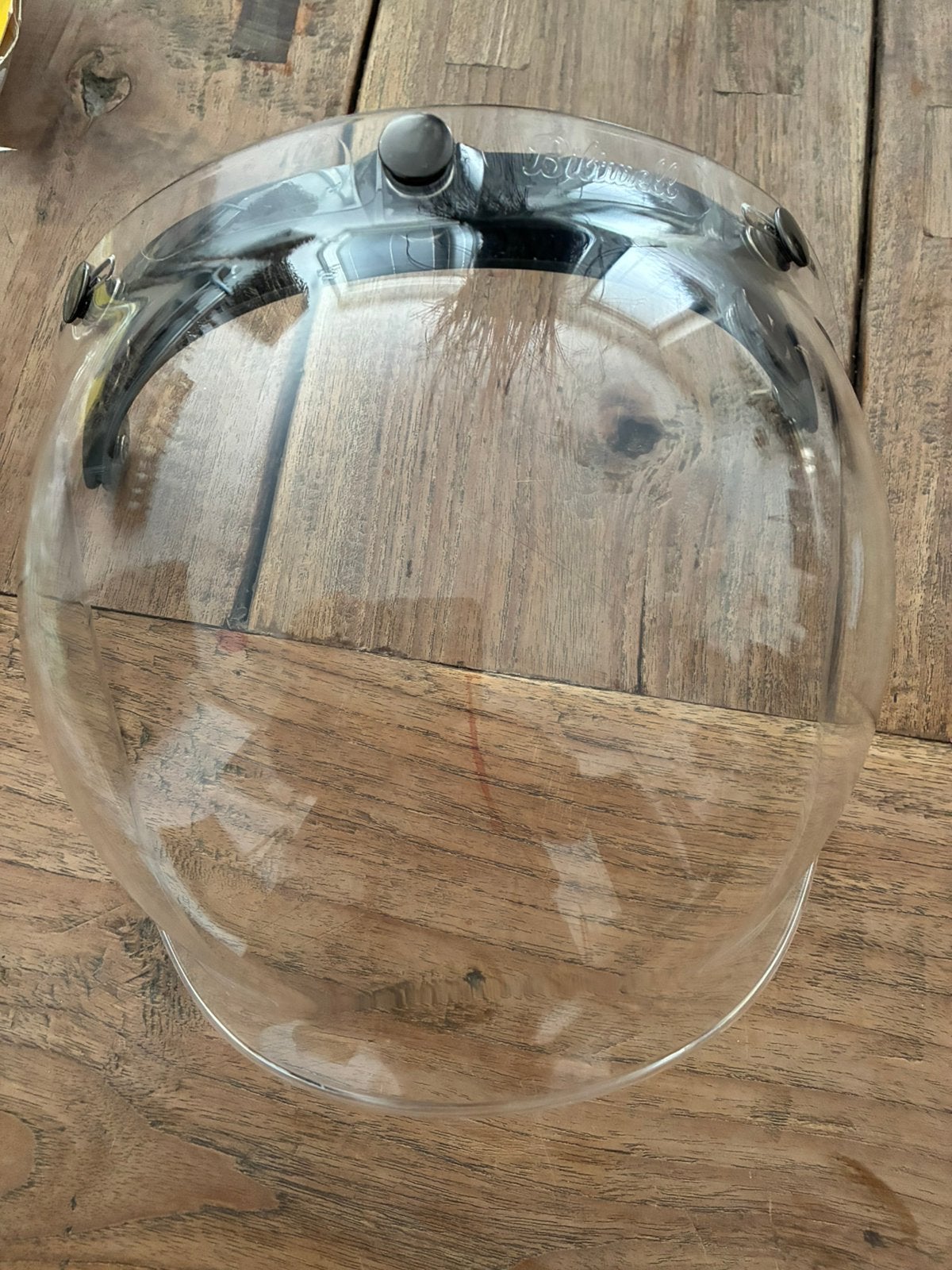 Bubble visor transparant, Verzenden, Tweedehands, Overige merken