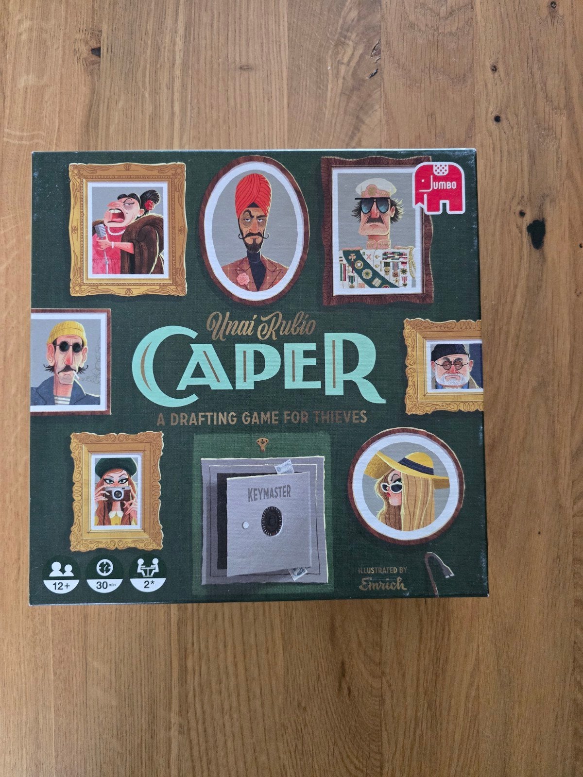 Caper: A Drafting Game for Thieves - 2 spelers, Hobby en Vrije tijd, Een of twee spelers, Ophalen of Verzenden, Zo goed als nieuw