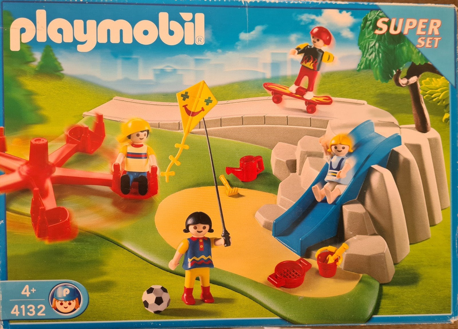 Playmobil 4132 speeltuin, vrijwel compleet, Ophalen of Verzenden, Gebruikt