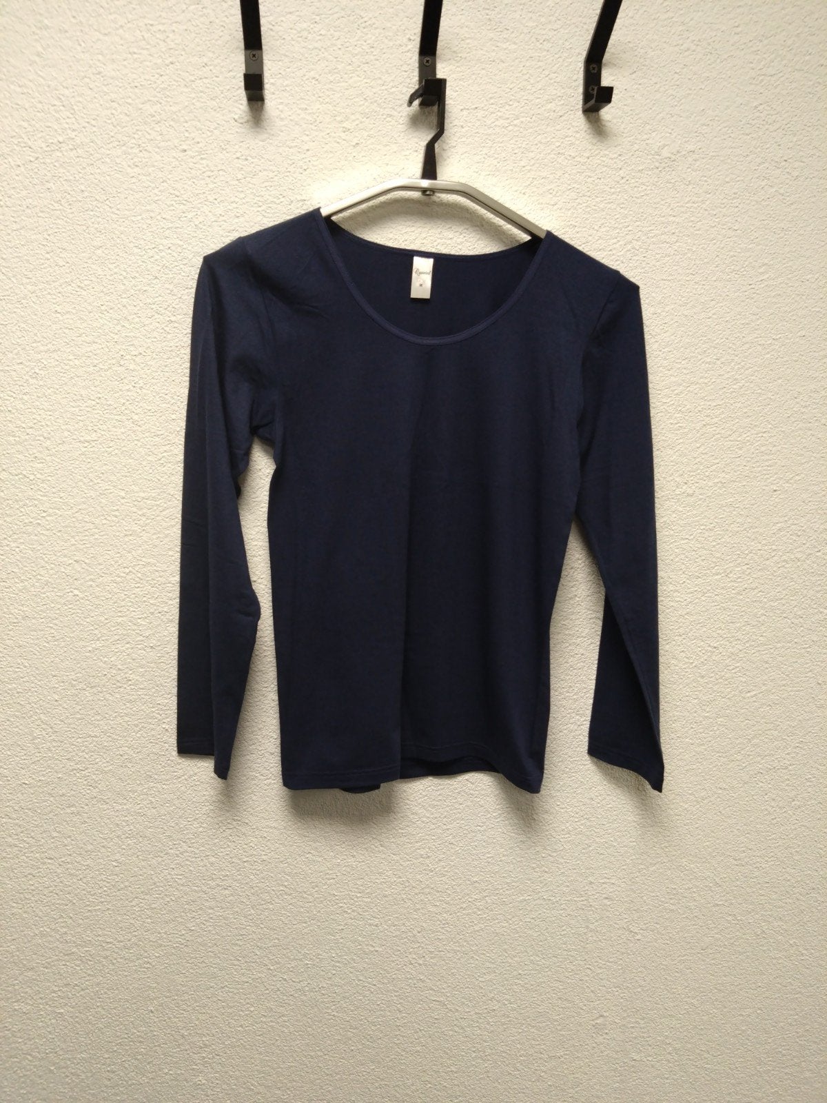 Donkerblauwe T-shirt met lange mouwen, maat M., Kleding | Dames, Ophalen of Verzenden, Zo goed als nieuw, Blauw, Lange mouw