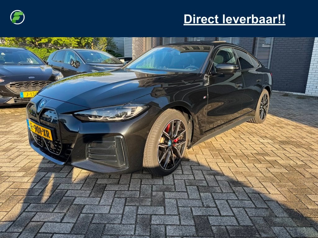 BMW I4 EDrive40 High Executive 84 kWh M-sport schuifdak, Auto's, Achterwielaandrijving, Gebruikt, 590 km, 228 min