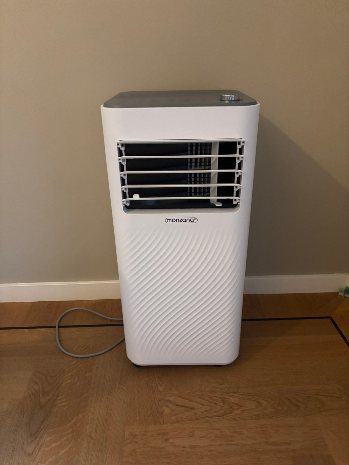 Witte airco 9000 BTU, Witgoed en Apparatuur, Airco's, Ophalen, Minder dan 60 m³, 3 snelheden of meer, Zo goed als nieuw