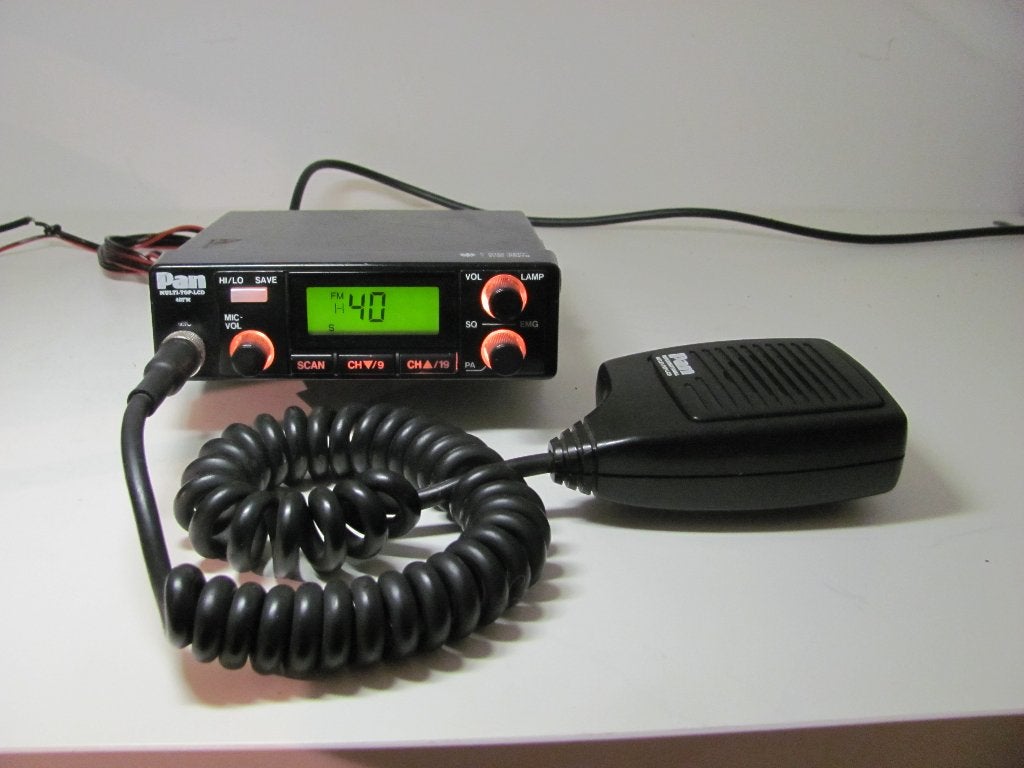 Mobiele 27mc set PAN Multi Top, Ophalen of Verzenden, Gebruikt, Zender en Ontvanger