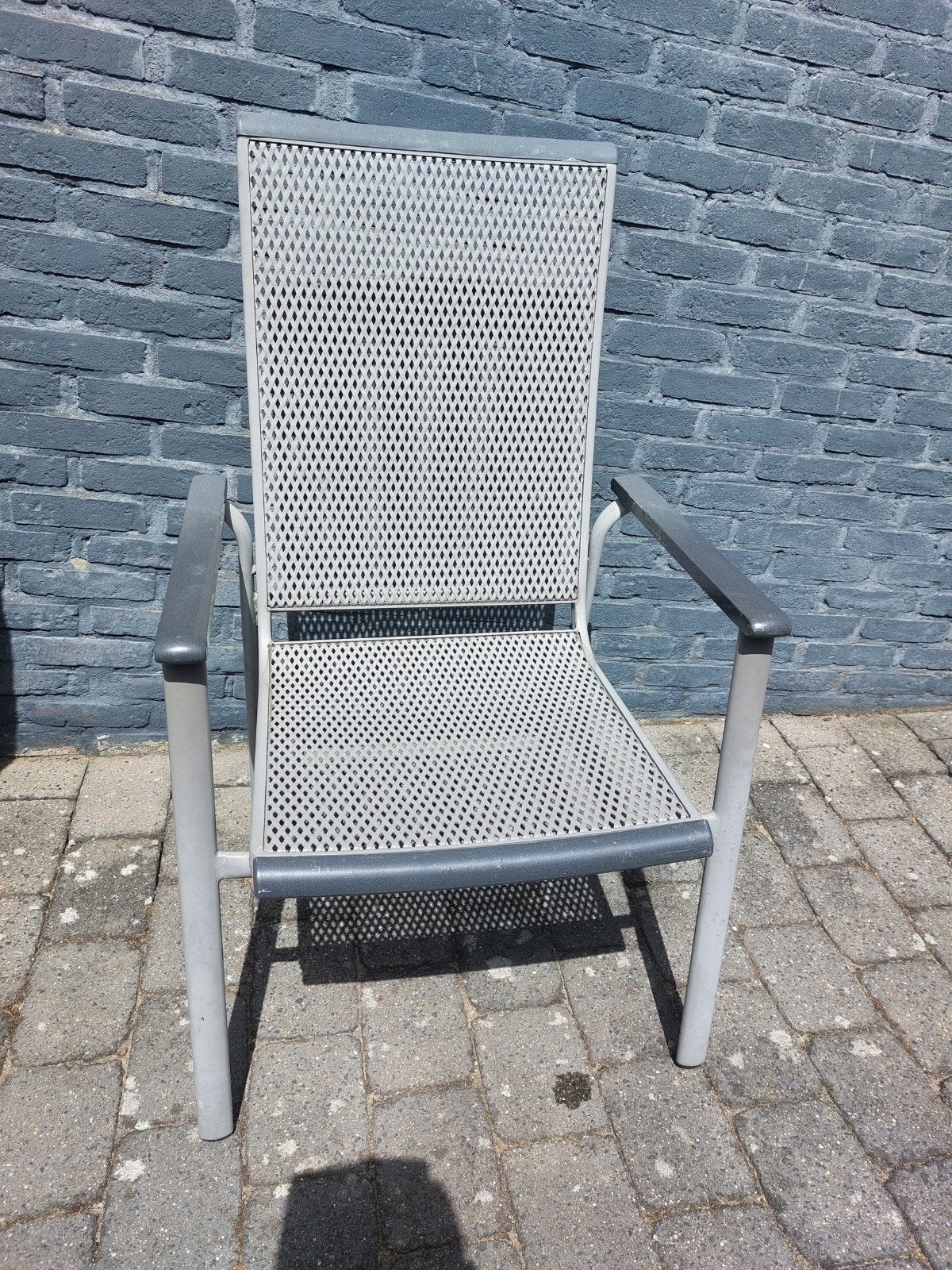 Aluminium terrasstoelen - Lichtgewicht en duurzaam, Ophalen, Aluminium, Stapelbaar