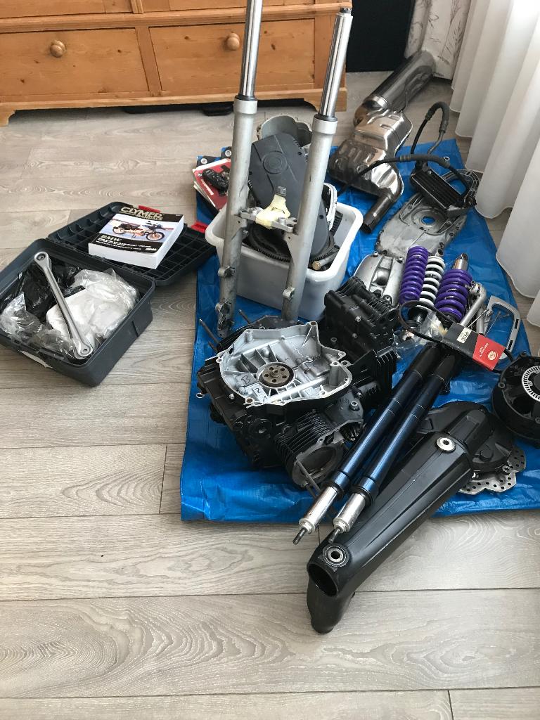 Bmw onderdelen motorfiets, Ophalen, Gebruikt