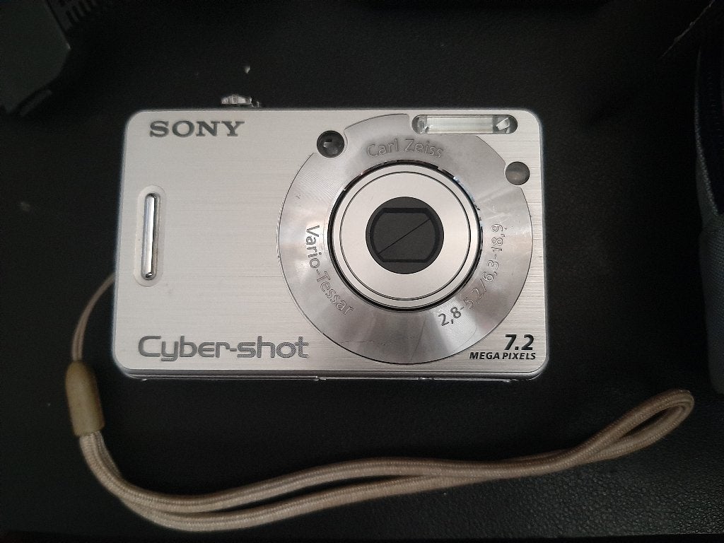 Sony Cyber-shot DSC-W70, 7 megapixels, Gebruikt, Ophalen of Verzenden, Compactcamera