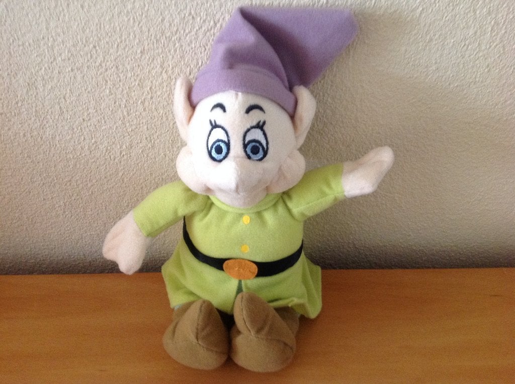 Disney knuffel :  Dopey (sneeuwwitje), Kinderen en Baby's, Overige merken, Disney, Overige typen, Ophalen of Verzenden