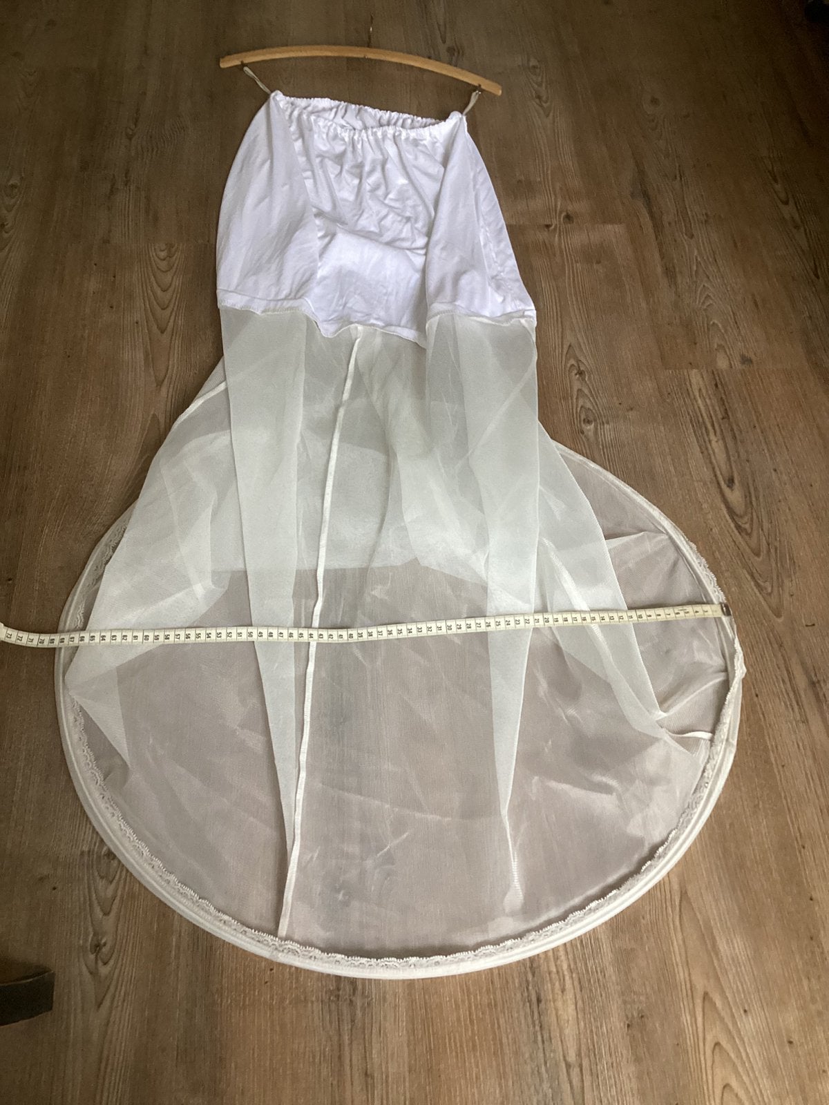 Hoepelvormige Onderrok voor trouwjurk, Ophalen, Zo goed als nieuw, Wit, Accessoires