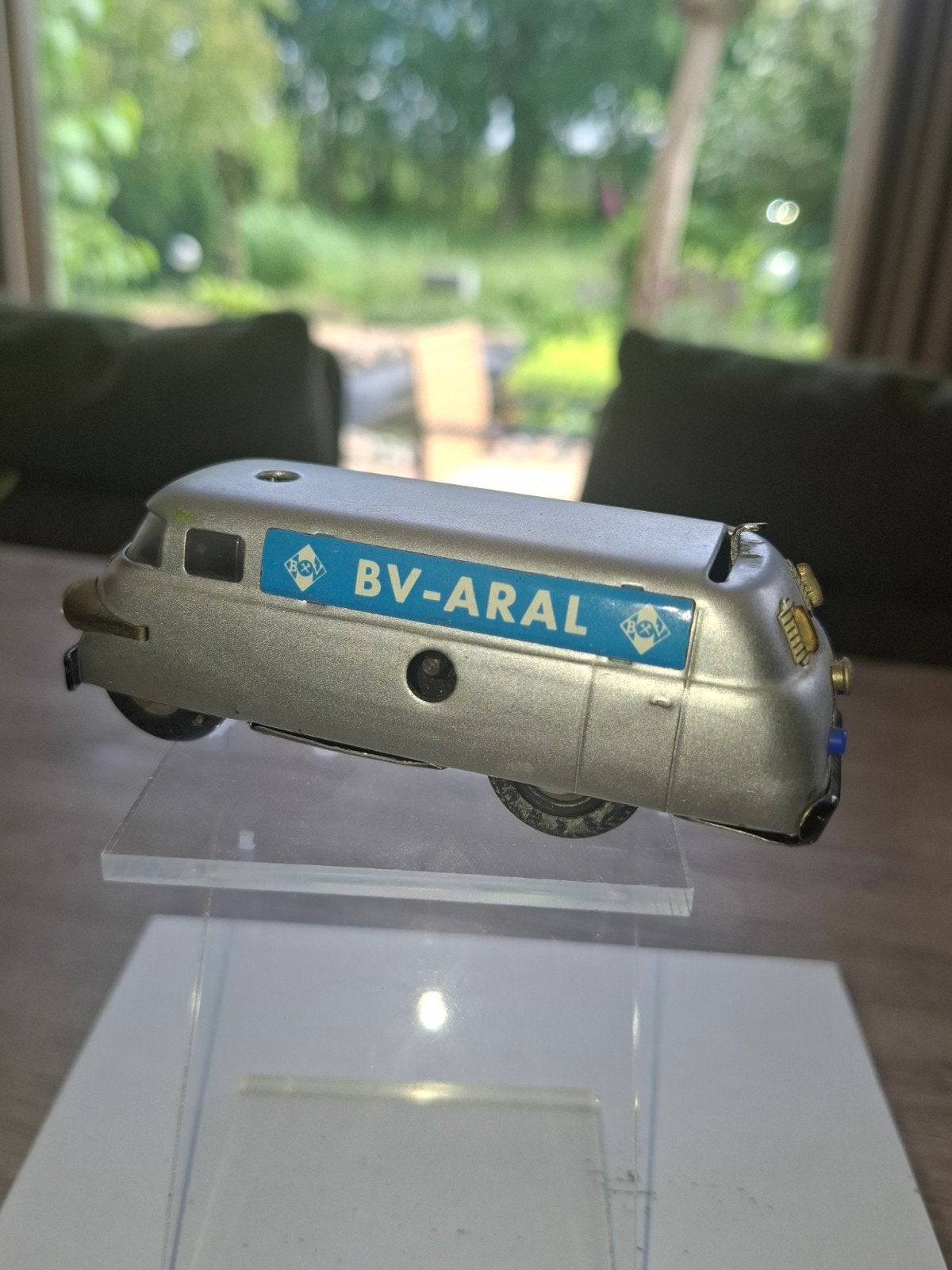 Schuco Varianto Aral bus zie de foto's, Antiek en Kunst, Antiek | Speelgoed, Ophalen of Verzenden
