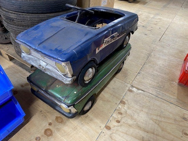 Moskvich trapauto vintage, Ophalen of Verzenden