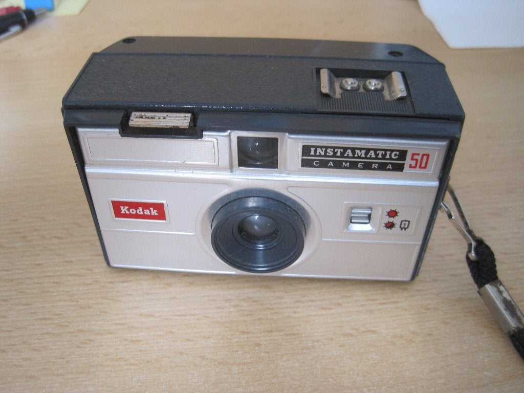 Kodak Instamatic 50 camera, Audio, Tv en Foto, Fotocamera's Analoog, Ophalen of Verzenden, Gebruikt, Compact, Kodak