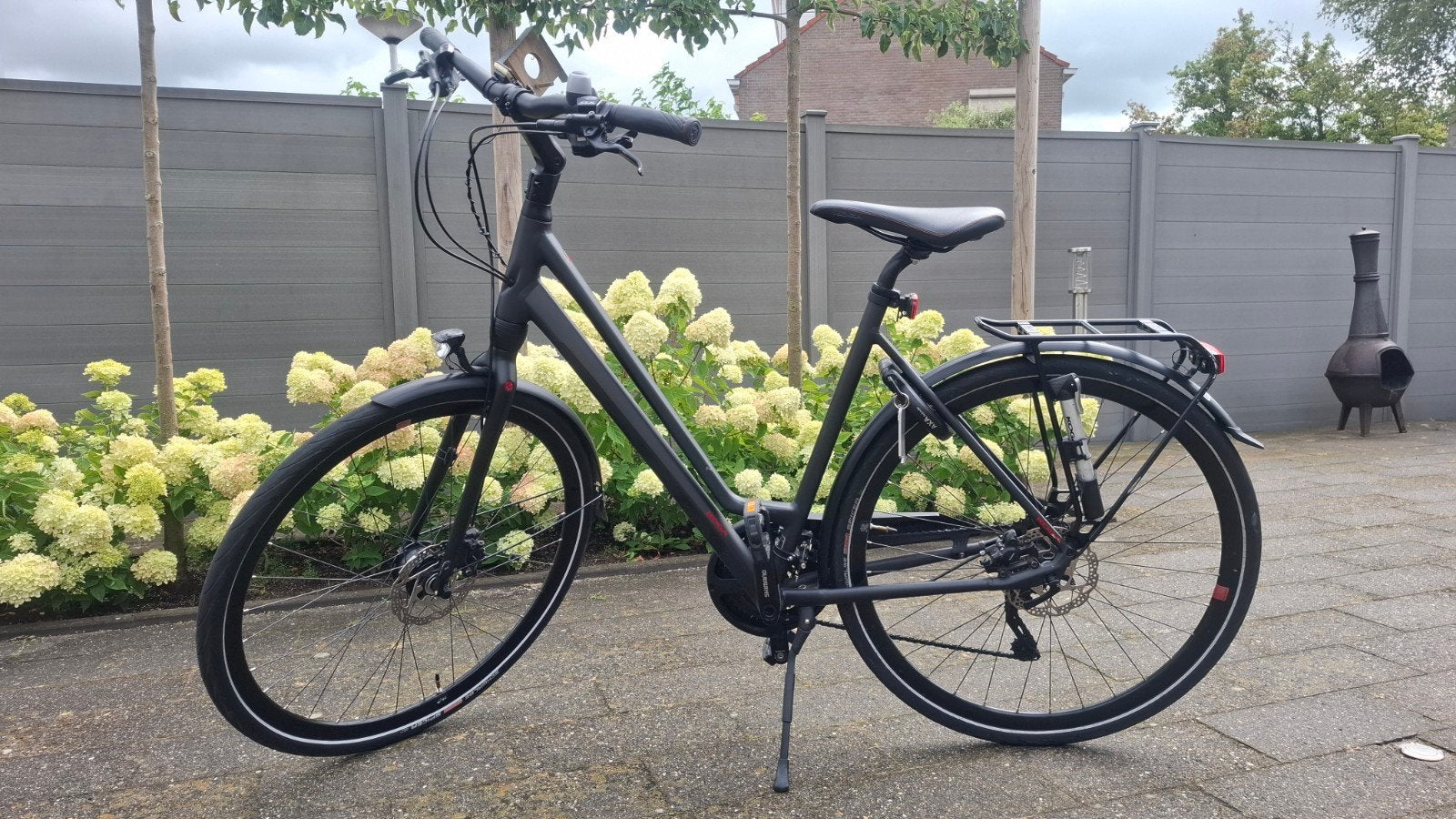 Nette Koga damesfiets frame hoogte 55 cm, Ophalen, Gebruikt, Overige merken, Versnellingen