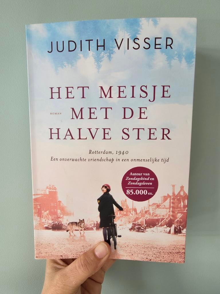 Judith Visser - Het meisje met de halve ster, Boeken, Ophalen of Verzenden, Zo goed als nieuw, Judith Visser