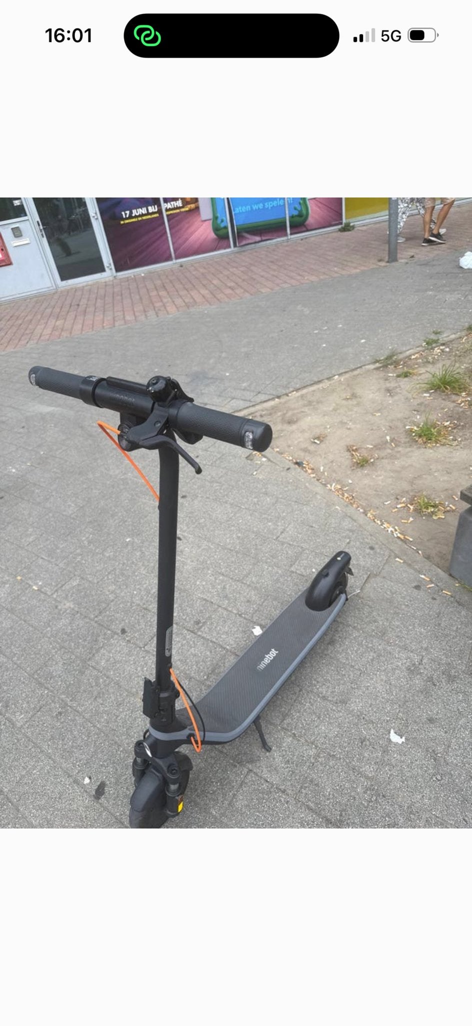 Ninebot elektrische step - Zo goed als nieuw, Fietsen en Brommers, Steps, Ophalen, Zo goed als nieuw, Elektrische step (E-scooter)