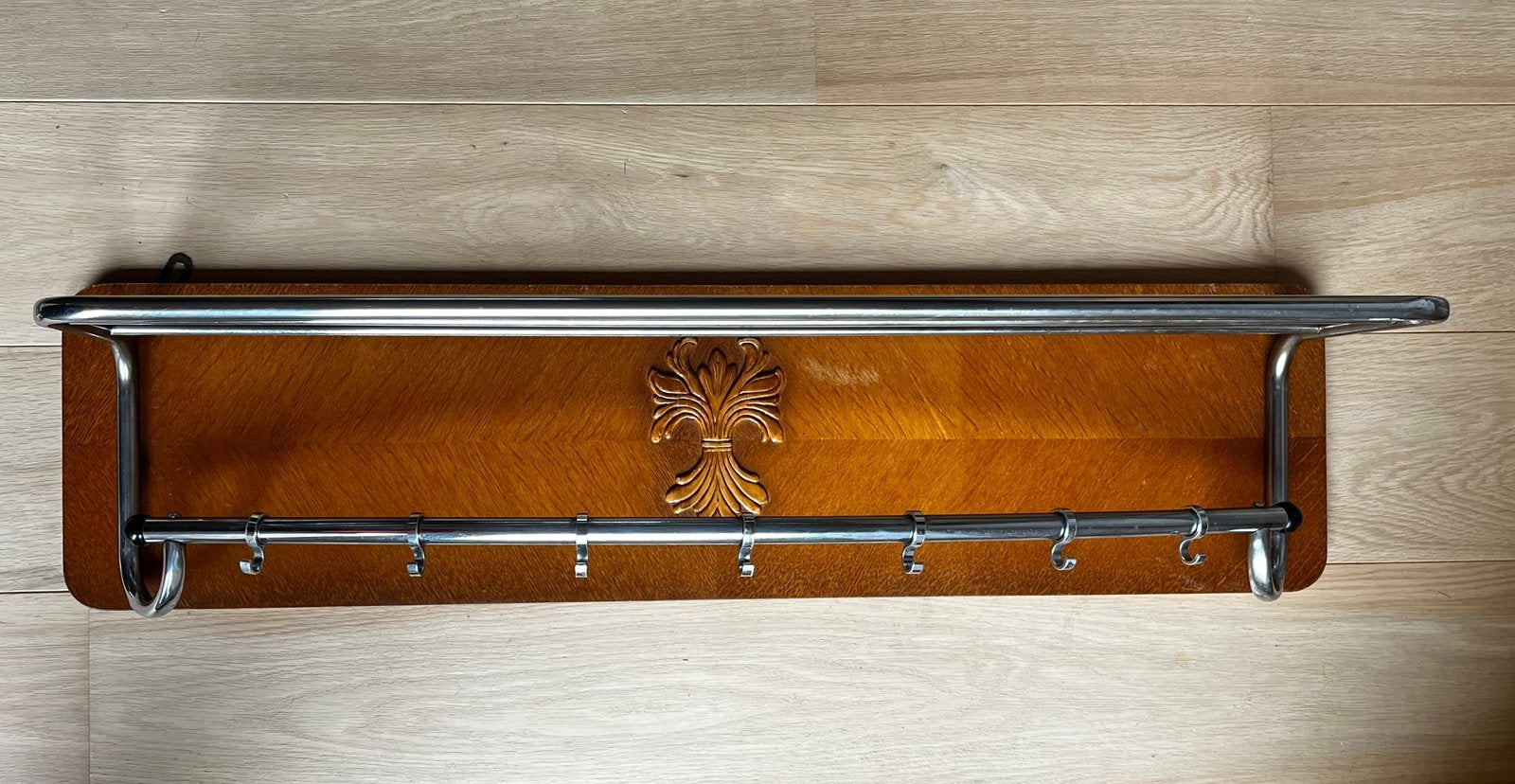 Vintage / retro kapstok, Gebruikt, 100 tot 150 cm, Hout, Ophalen