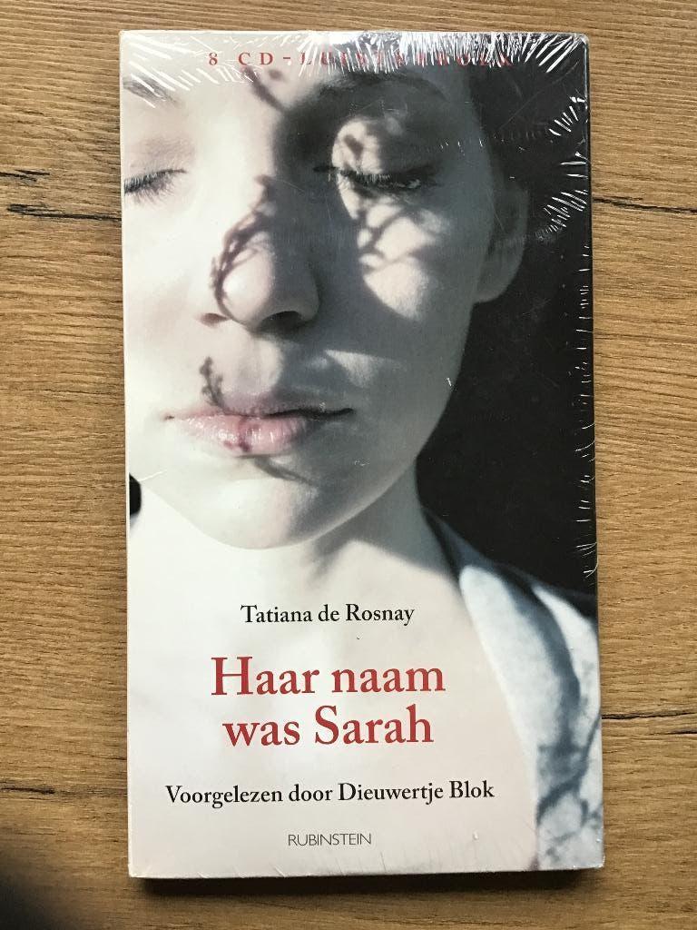 8 Cd.luisterboek haar naam was Sarah van Tatiana de Rosnay, Boeken, Luisterboeken, Ophalen of Verzenden, Cd, Volwassene