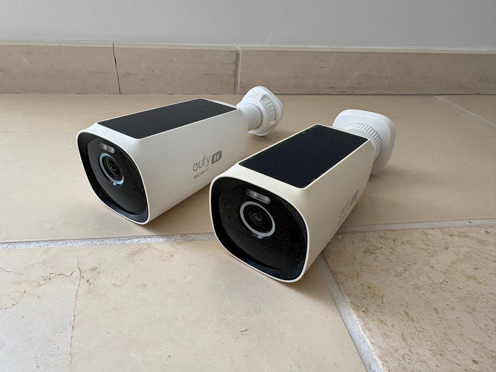 2x Eufy Eufycam S330 solar T8160 Beveiligingscamera’s, Ophalen, Gebruikt, Buitencamera