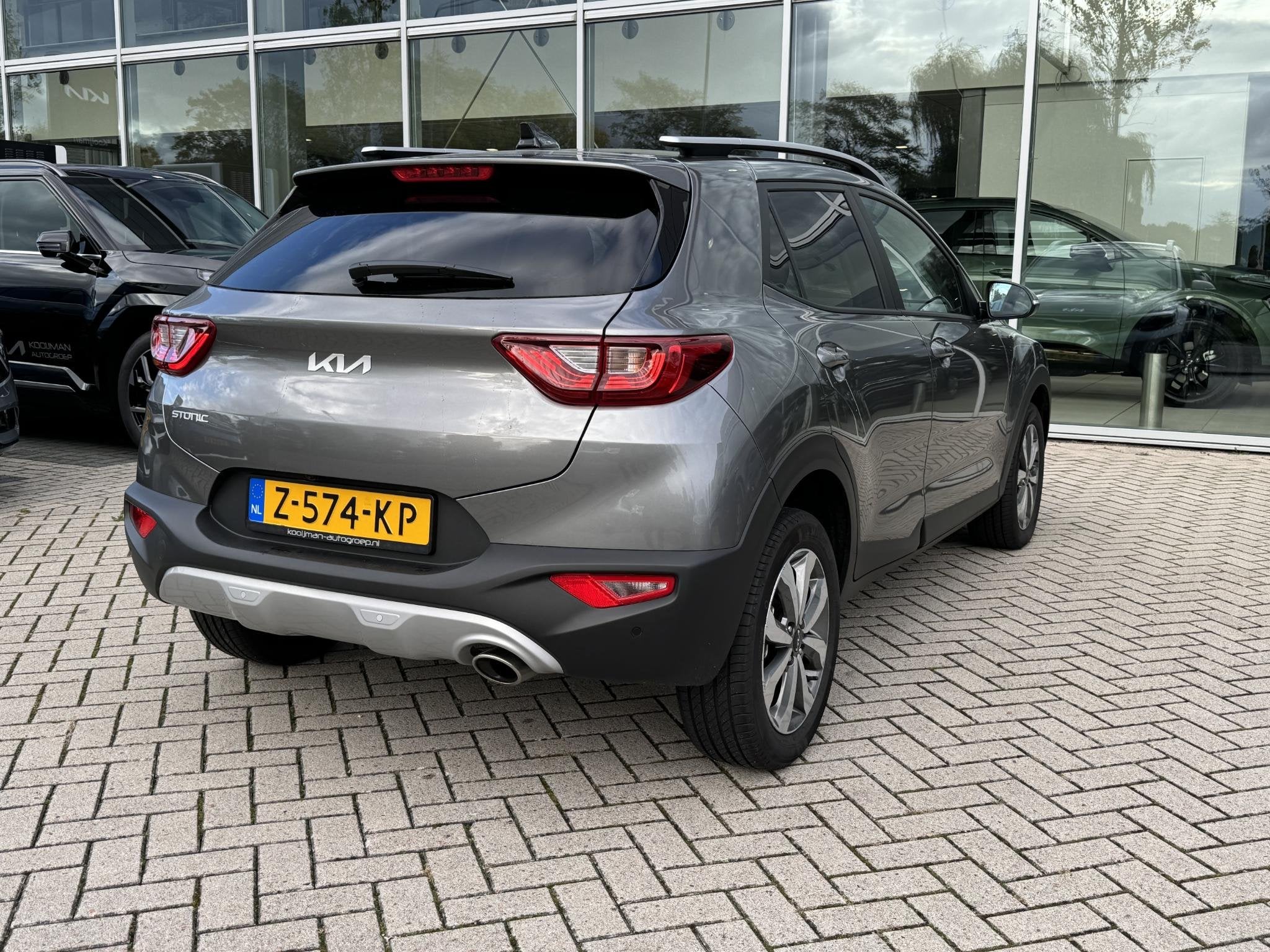 Kia Stonic 1.0 T-GDi MHEV DynamicPlusLine | cruise control |, Gebruikt, Euro 6, 49 €/maand, Origineel Nederlands