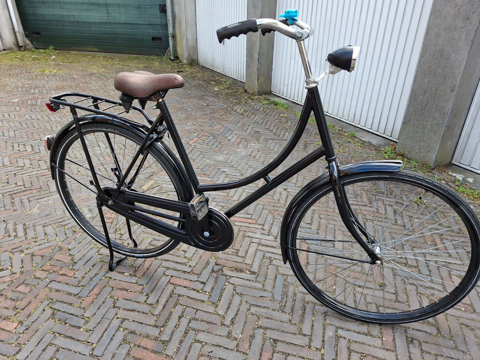 Omafiets stadsfiets technische inorde, Fietsen en Brommers, Fietsen | Dames | Omafietsen, 56 cm of meer, Ophalen, Gebruikt, Terugtraprem