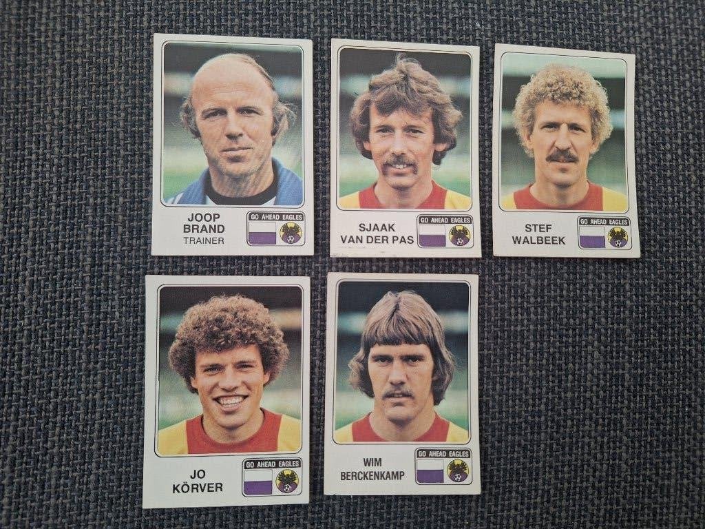 Panini Voetbal 79 Go Ahead Eagles 5x, Verzenden, Zo goed als nieuw, Sticker