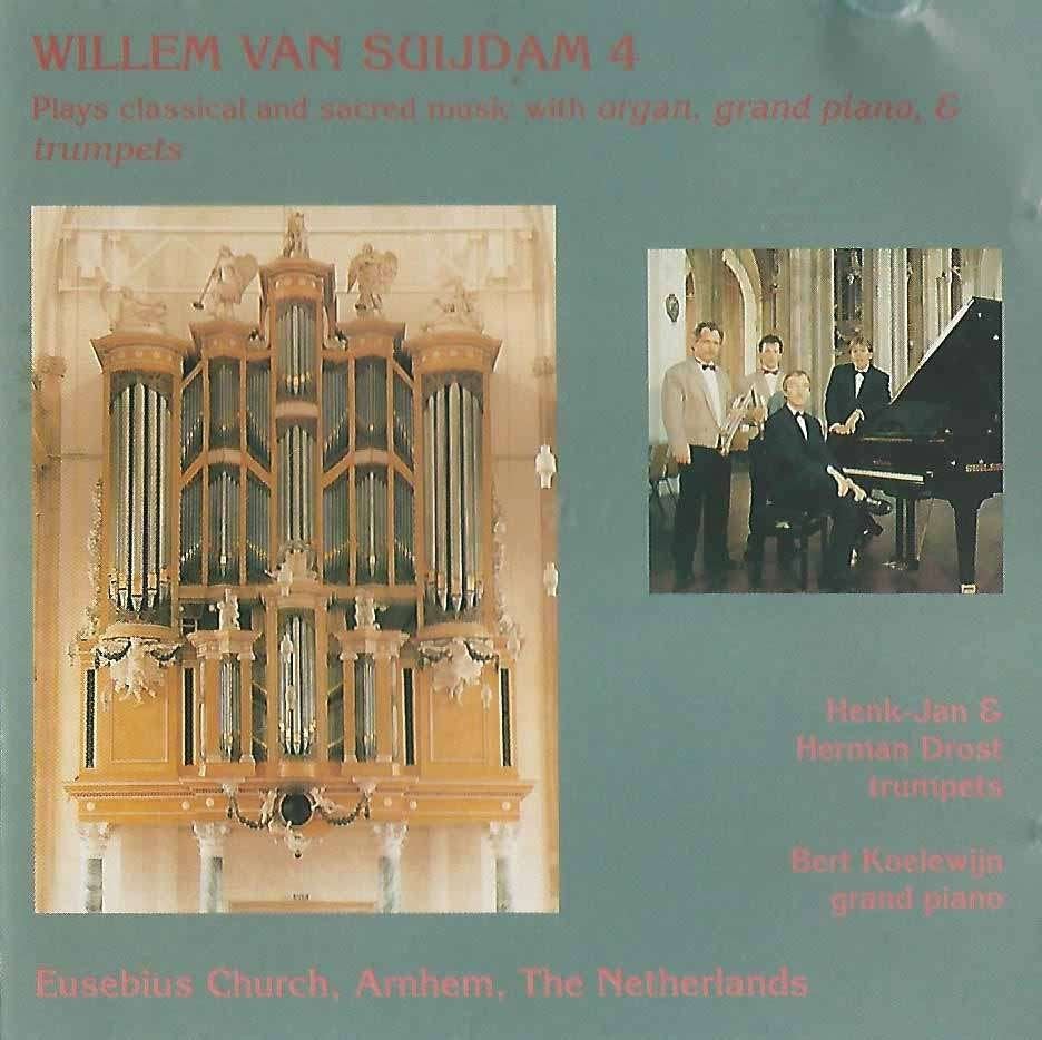OrgelCD: Willem van Sijdam 4 - Eusebius kerk Arnhem, Ophalen of Verzenden, Zo goed als nieuw, Instrumentaal, Orgel