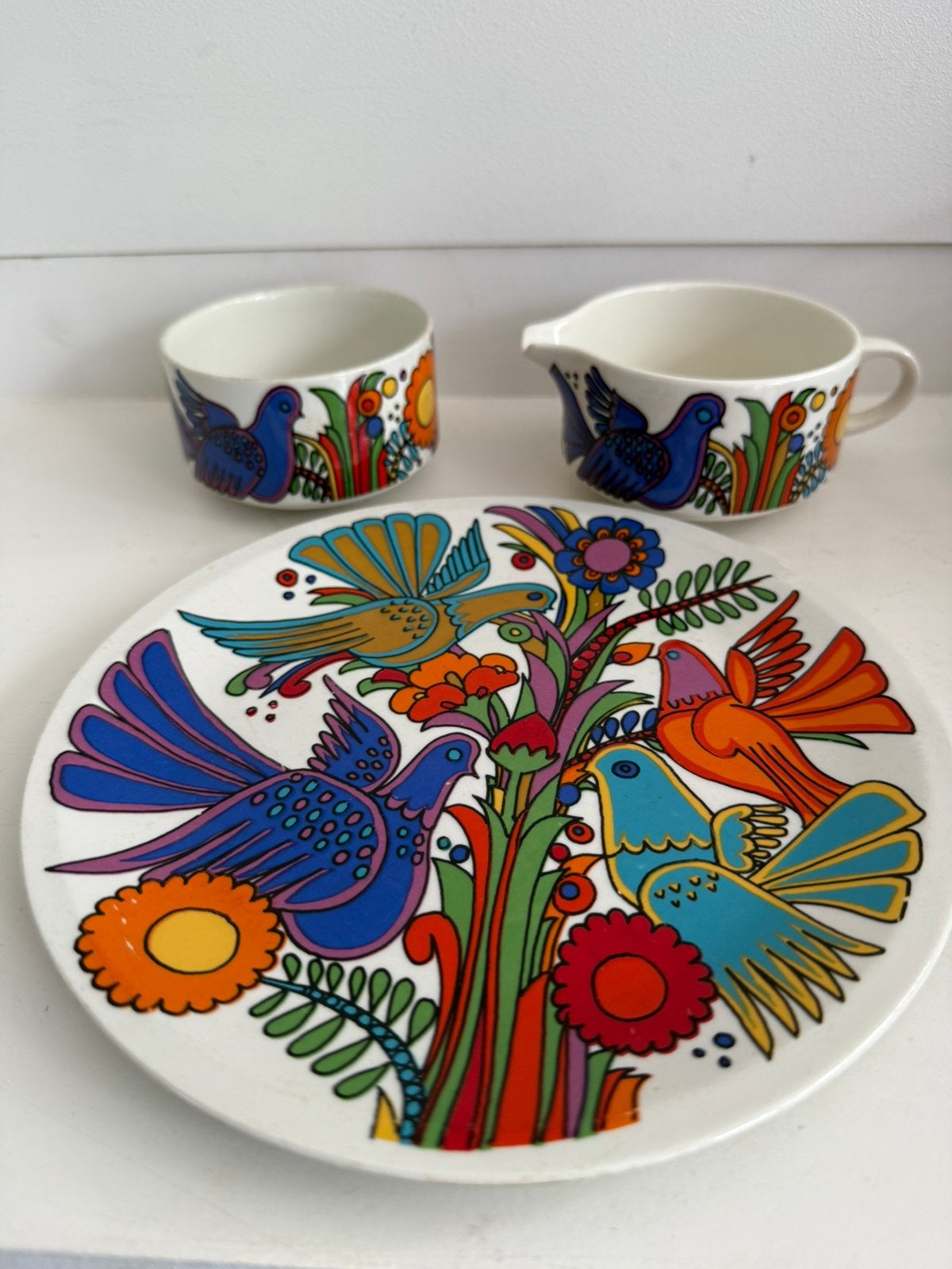 Villeroy Boch Acapulco ontbijtbord roomset, Ophalen of Verzenden