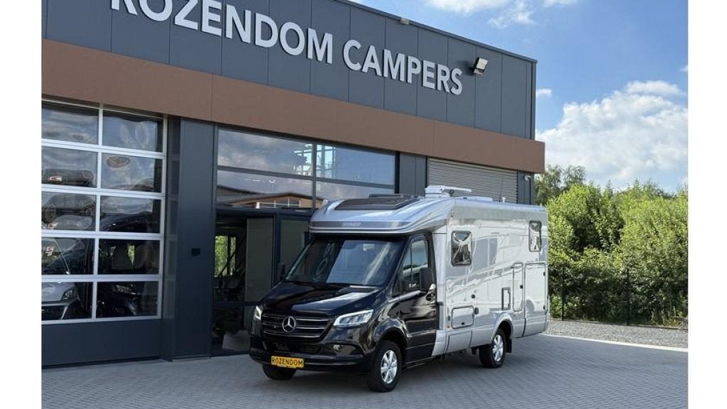 Hymer ML-T 580 V6, Unieke uitvoering, luchtvering achter, MB, Caravans en Kamperen, Campers, Automaat, Ringverwarming, Tot en met 2