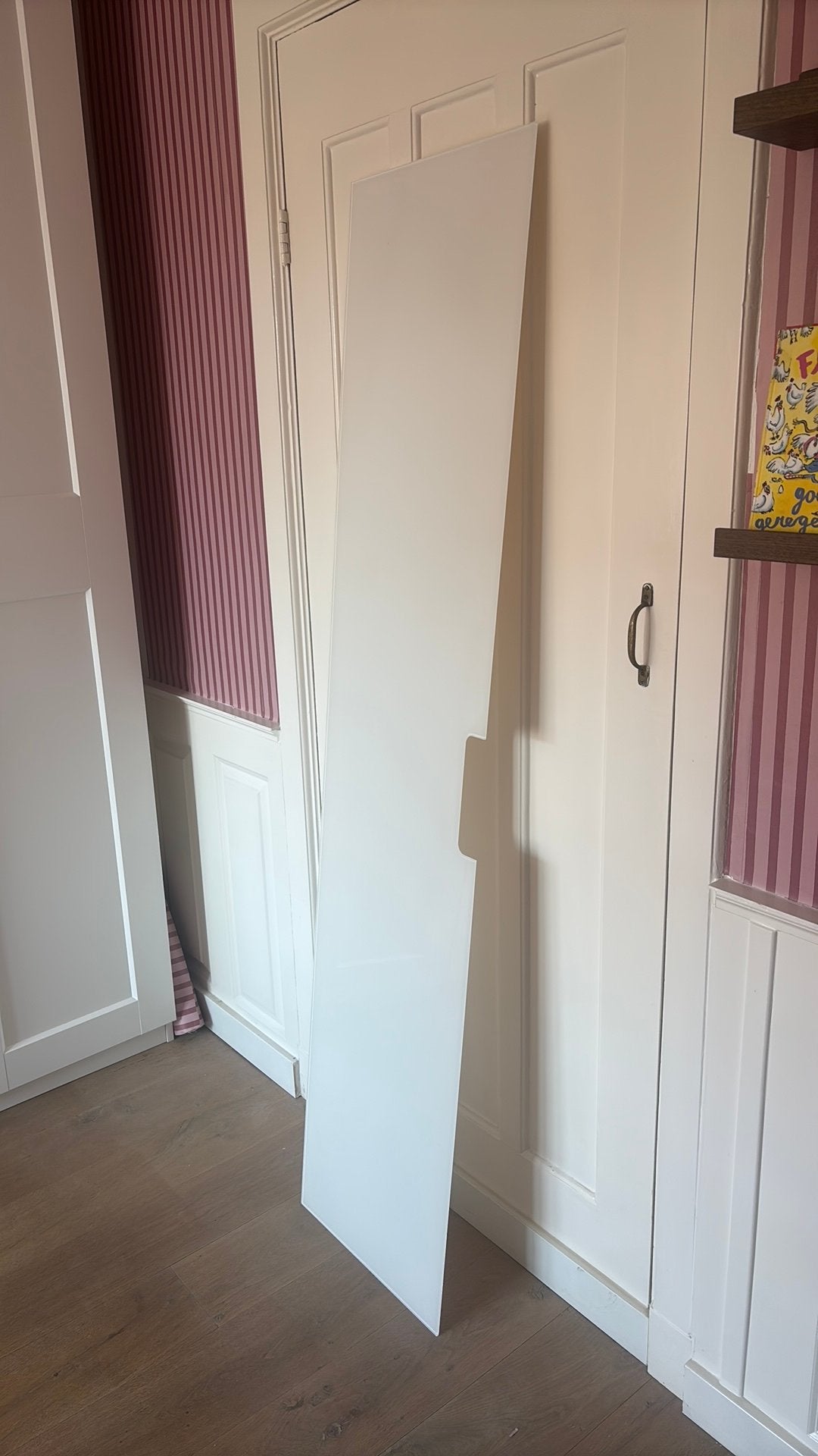 IKEA BESTÅ Glasplaat - Glas/Wit, Ophalen, 150 tot 200 cm, 25 tot 50 cm, Glas