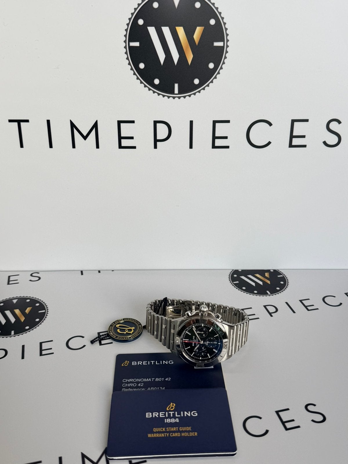 Breitling Chronomat B01 42mm AB0134101L2A1 02-2026 Nieuw, Sieraden, Tassen en Uiterlijk, Ophalen, Staal, Staal, Breitling
