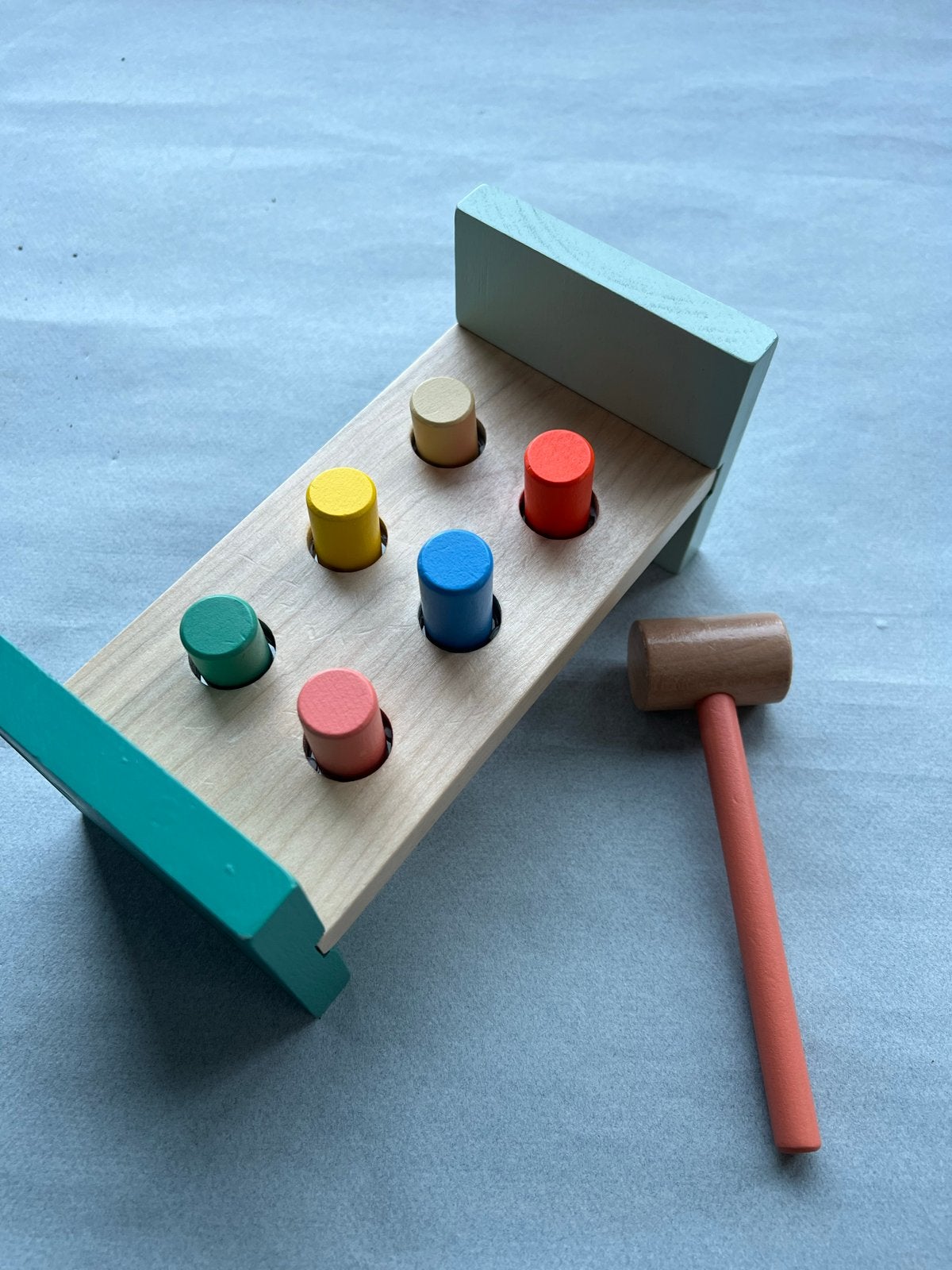 Houten hamertje tik speelgoed van Hema, Ophalen of Verzenden, Zo goed als nieuw, Overige typen