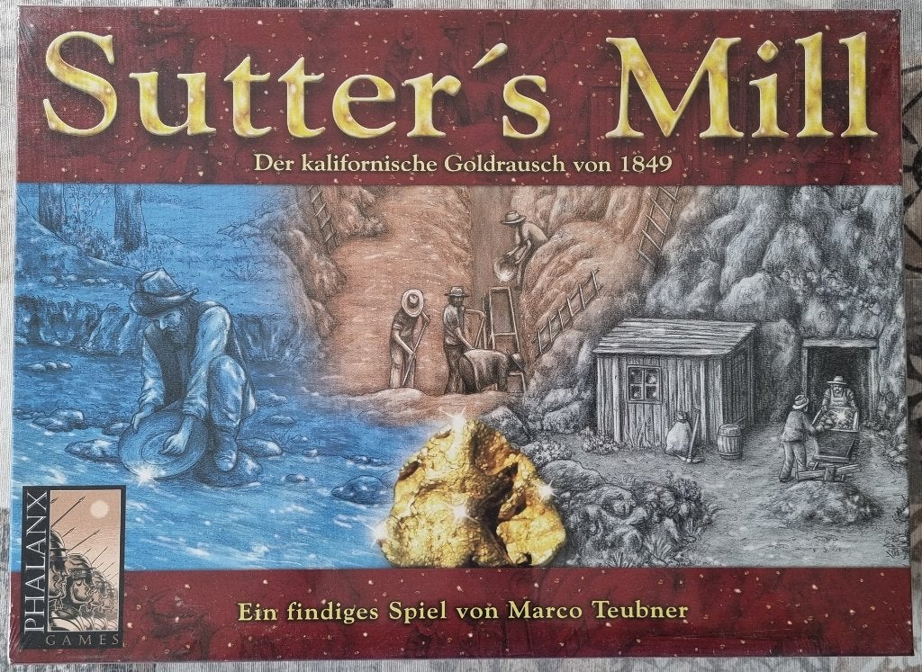 Sutter's Mill (Phalanx Games), Een of twee spelers, Ophalen of Verzenden, Nieuw, Phalanx Games B.V.