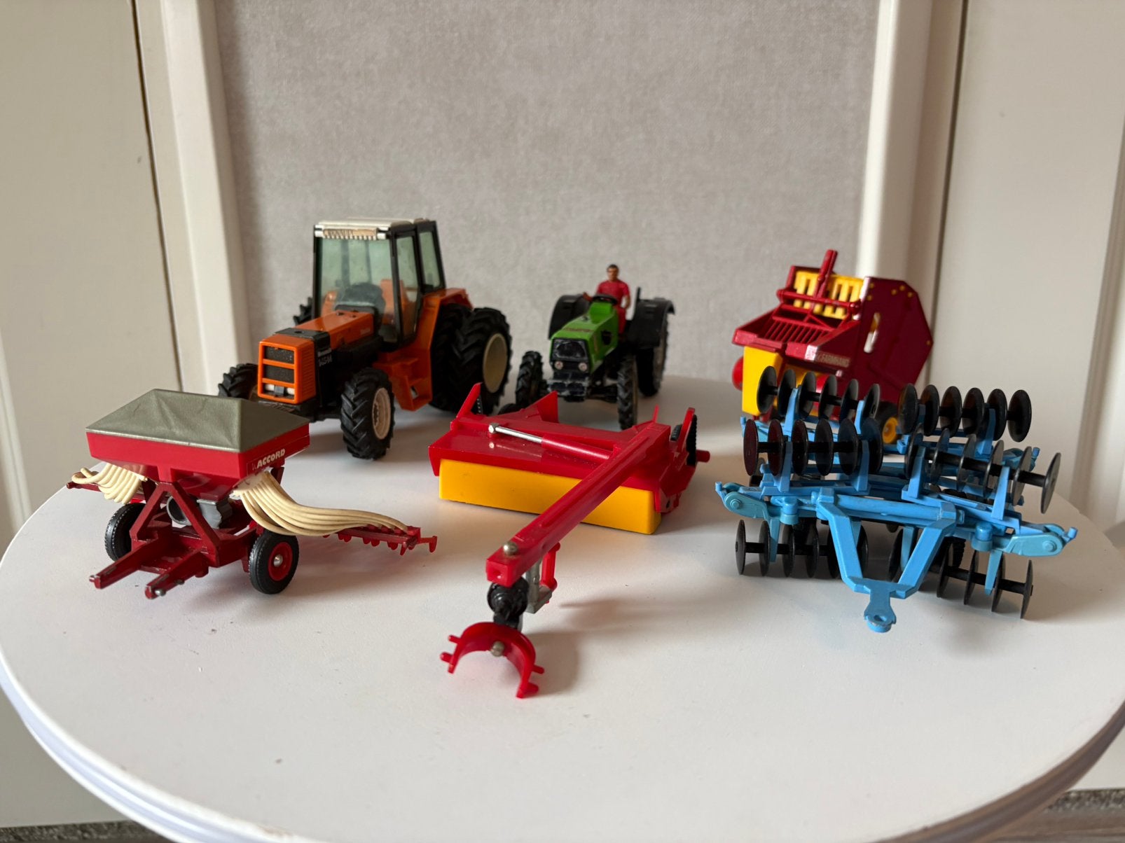 Mooie partij britains, Hobby en Vrije tijd, Modelauto's | 1:32, Ophalen of Verzenden, Zo goed als nieuw, Tractor of Landbouw, Britains