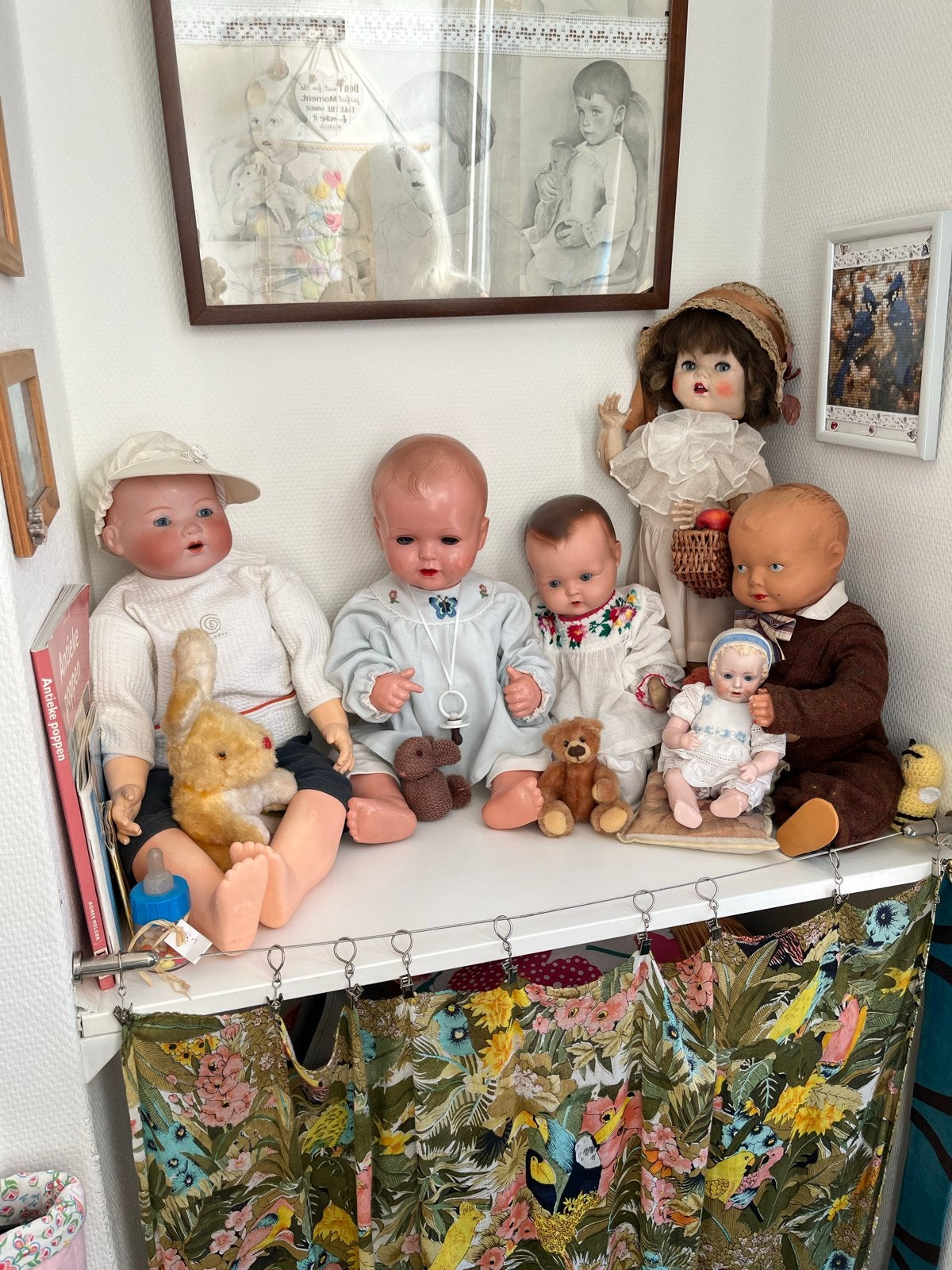 Collectie Antieke Poppen - Diverse Maten en Stijlen, Ophalen of Verzenden
