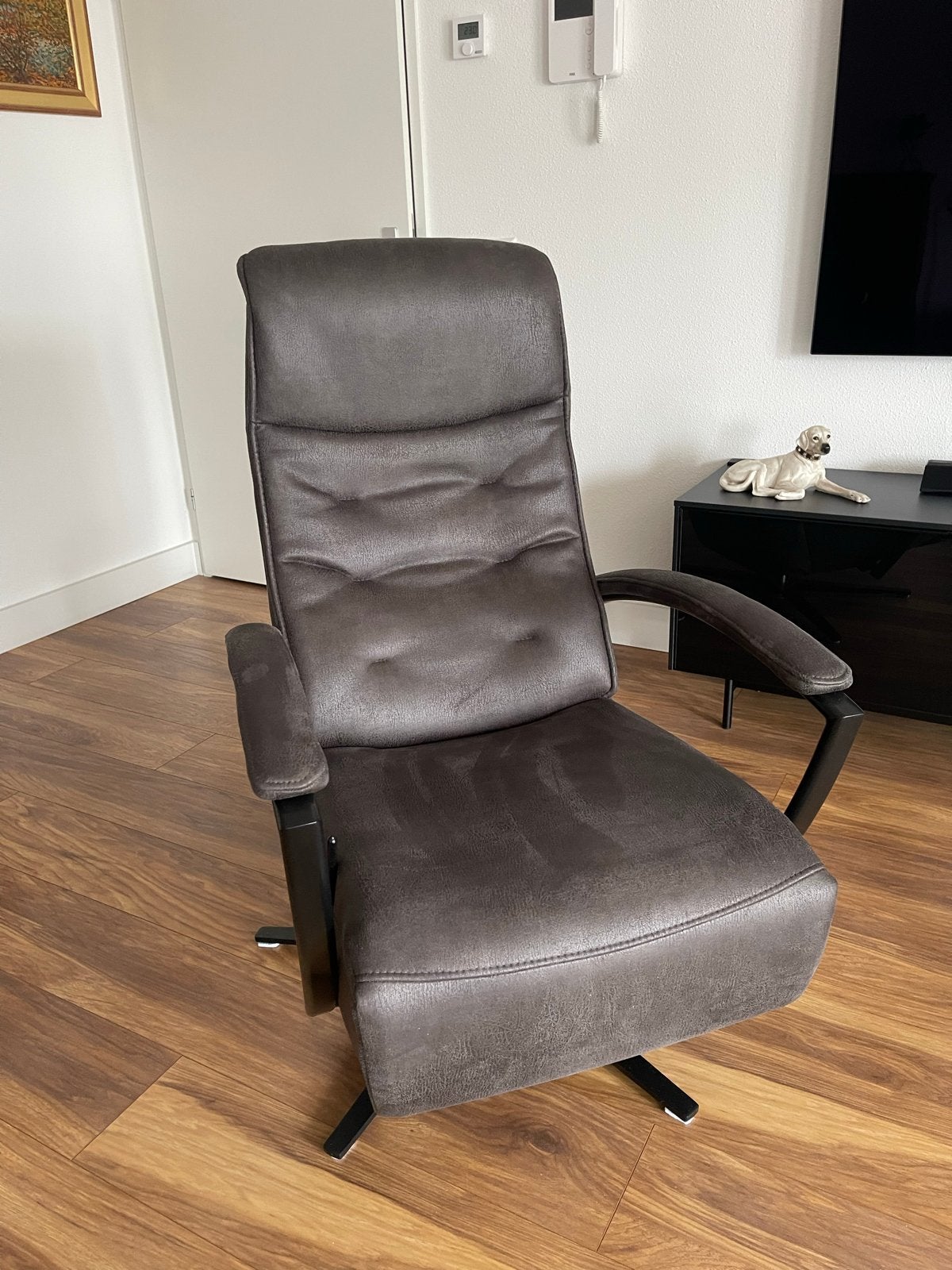 Hukla relaxstoel - Nagenoeg nieuw, Huis en Inrichting, Fauteuils, Ophalen, Zo goed als nieuw, Overige materialen, Relaxfauteuil