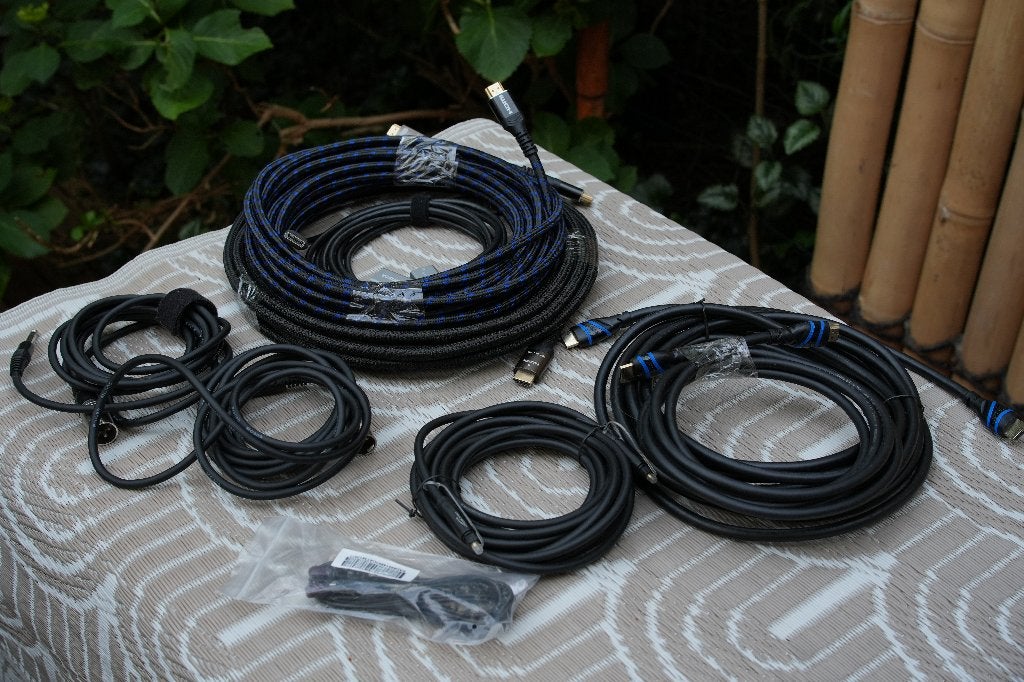Verzameling kabels (HDMI, USB, Ethernet, etc), Ophalen of Verzenden, Gebruikt, 10 meter of meer, Overige kabels