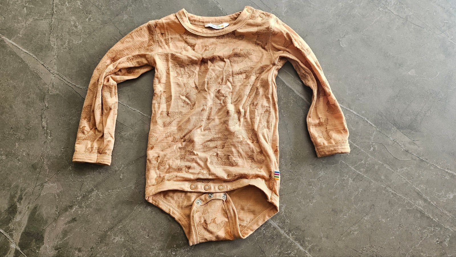 Joha Merino Wollen Romper Lange Mouwen Maat 80, Nacht- of Onderkleding, Gebruikt, Jongetje of Meisje, Ophalen of Verzenden
