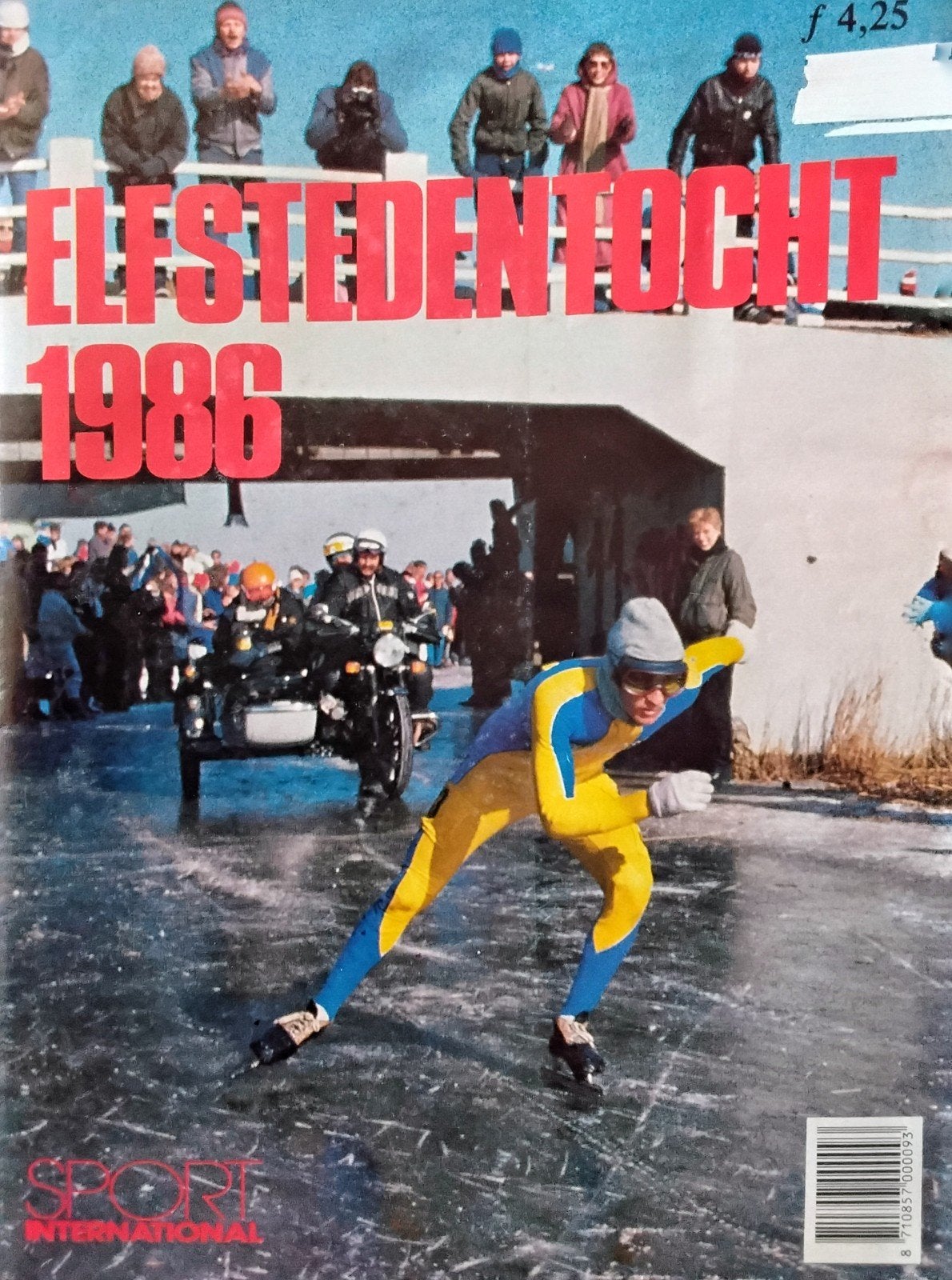 Sport International Elfstedentocht 1986 Schaatsen, Ophalen of Verzenden, Gebruikt, Overige typen, Overige merken