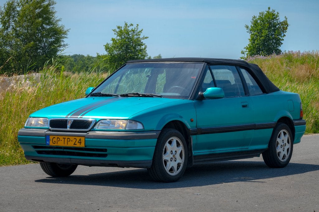 Rover 200-Serie 1.6 216 Cabrio 16V U9 1993 (met Honda motor), Auto's, Rover, Voorwielaandrijving, Stof, 1112 kg, 4 cilinders