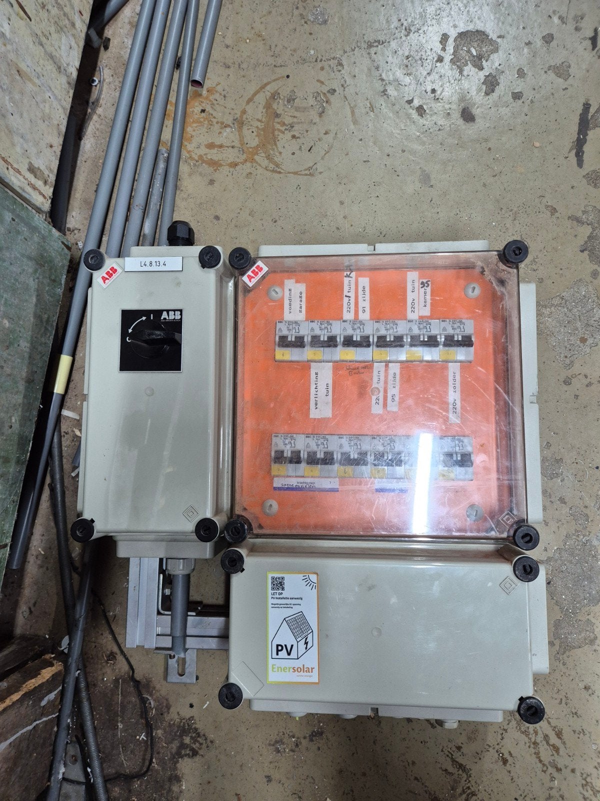 nette abb groepenkast, Ophalen, Gebruikt, ABB, Groepenkast