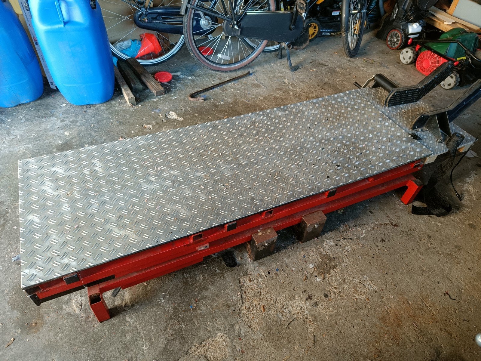 Motorheftafel/motorbrug - Robuust en Betrouwbaar, Ophalen, Gebruikt